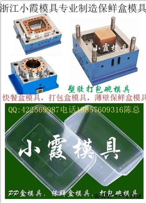 新上市薄壁注射储藏盒模具，一次性注射午餐盒模具 2500ml一次性快餐盒模具工厂