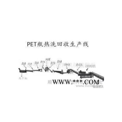 河北正兴塑料机械pet塑料瓶去商标纸粉碎清洗甩干成套设备