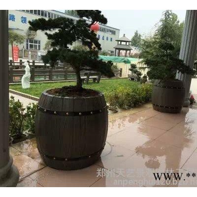 郑州天艺供应湖北仿木花桶  花桶模具  啤酒桶合金塑料模具以及水泥产品