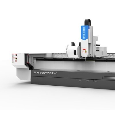 4.5米高速型材加工中心SD4560V7-BT40 高速铝型材加工中心 大型高光机 数控机床