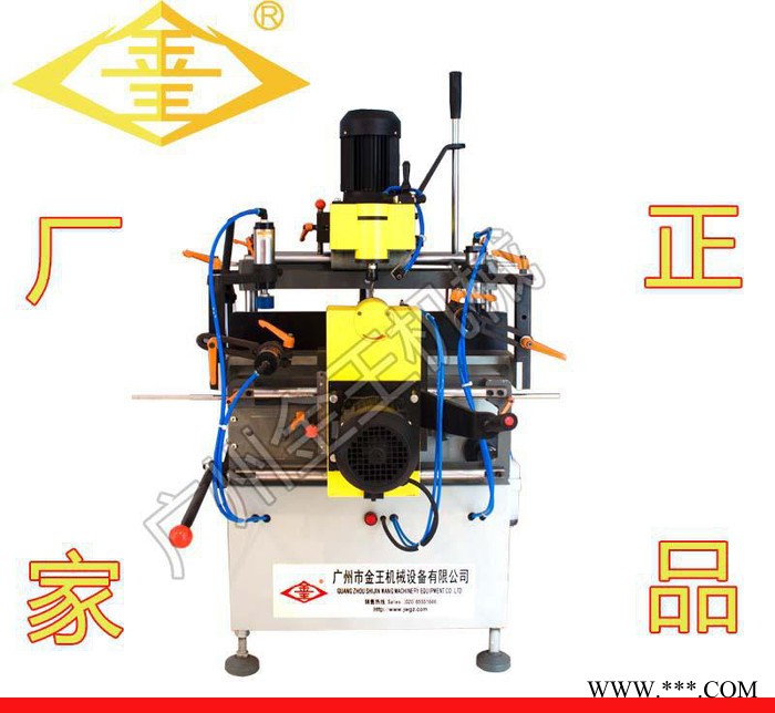 铝门窗设备xs双轴仿形铣 铝塑型材重型锁孔槽仿形铣床