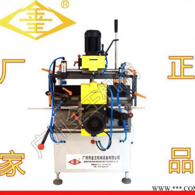 铝门窗设备xs双轴仿形铣 铝塑型材重型锁孔槽仿形铣床